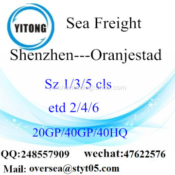 Mar de Porto de Shenzhen transporte de mercadorias para Oranjestad